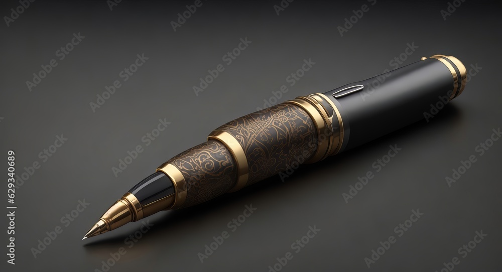 pen for writing realistic. ai generation pen for writing realistic. ai generation