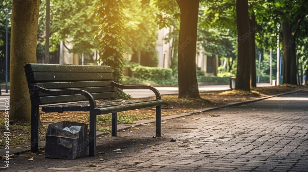 bench in the park