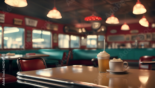 American Roadhouse Diner from the 1950's