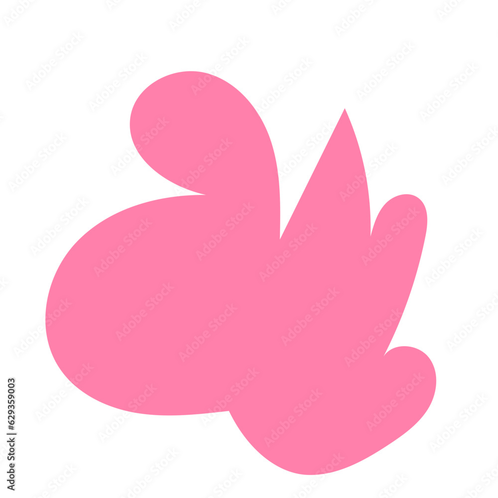 Pink vectors abstract shapes Pink vectors abstract shapes