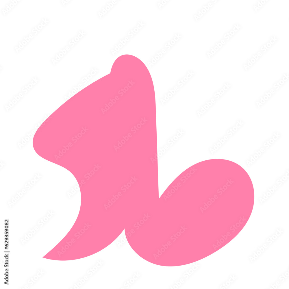 Pink vectors abstract shapes Pink vectors abstract shapes