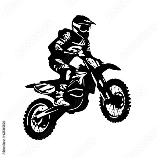 Dirt bike svg, motocross rider SVG, motocross svg, motorcycle svg, motorbike svg, dirt bike monogram split frame name svg, MX svg, Mountain