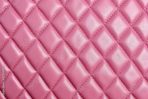 Light pink quilted rhombs background. Generative AI