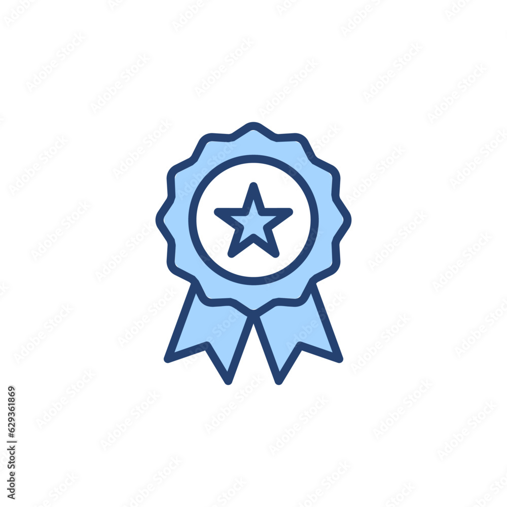 Badge icon vector. Awards icon vector. Achieve sign and symbols Badge icon vector. Awards icon vector. Achieve sign and symbols