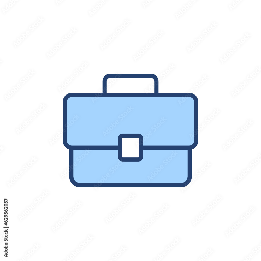 Briefcase icon vector. suitcase sign and symbol. luggage symbol. Briefcase icon vector. suitcase sign and symbol. luggage symbol.