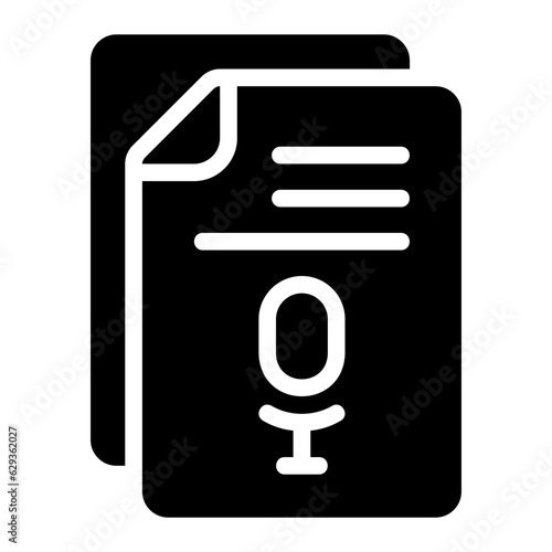 script glyph icon