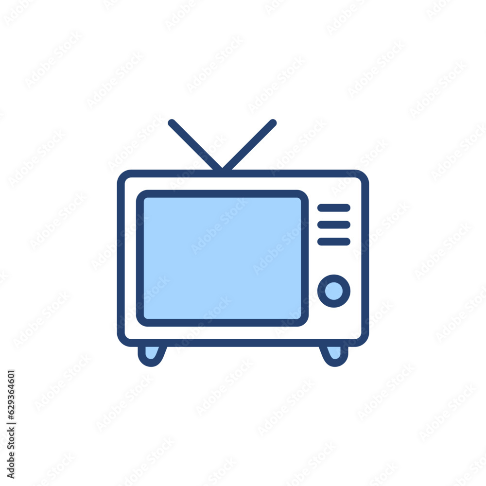 Tv icon vector. television sign and symbol Tv icon vector. television sign and symbol