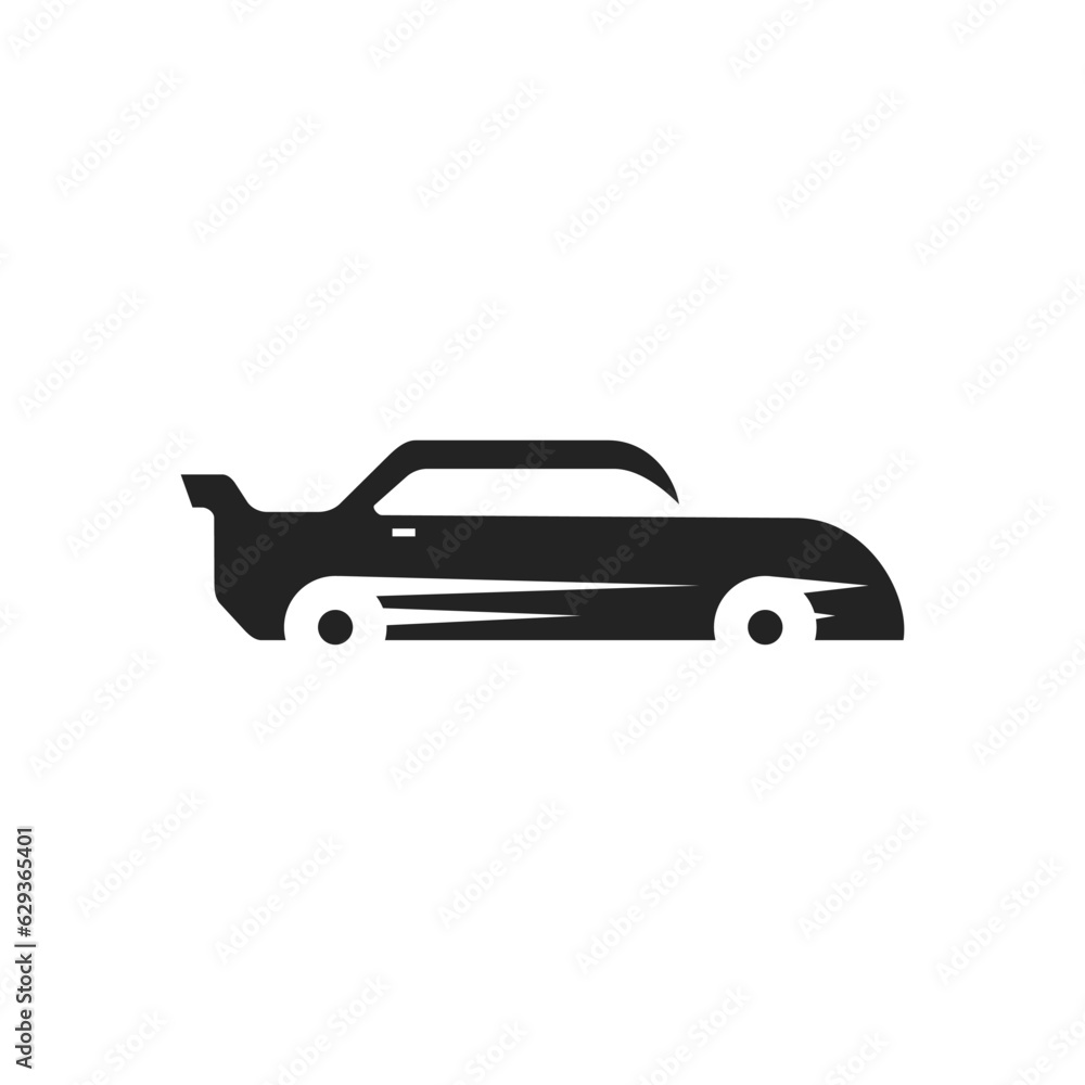 car logo template. Icon Illustration Brand Identity. Isolated and flat illustration. Vector graphic