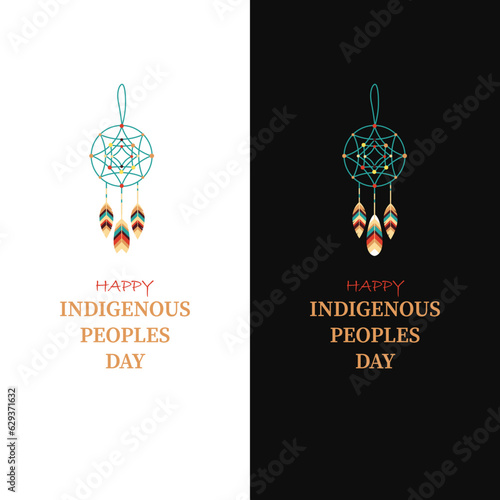 indigenous international peoples day logo