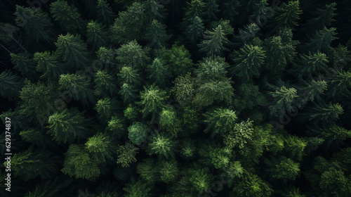 Topdown View of Forest © Blake