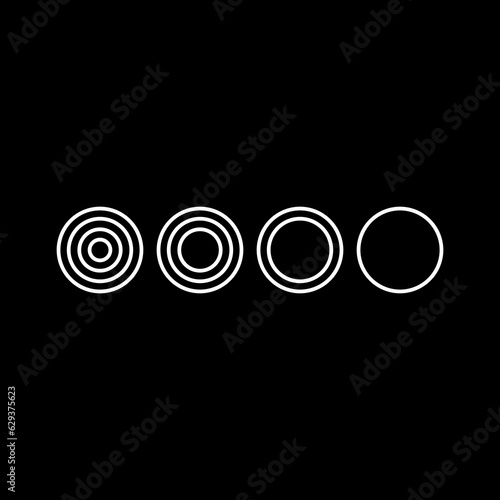 Simplifying circle graphic
