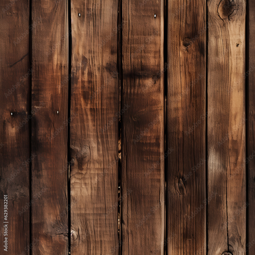 Naklejka premium Rustic Wooden Planks