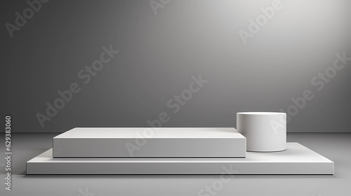 design podium display product sleek and minimalist