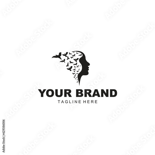 freedom of thought illustration suitable for your company logo