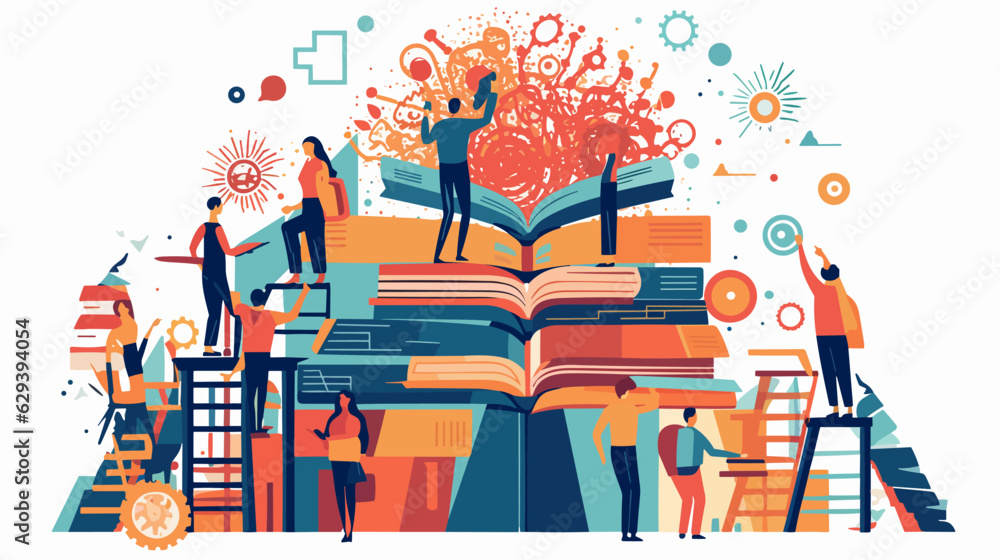 Concept vector illustration of LLM (Large Language Models). Stock ...