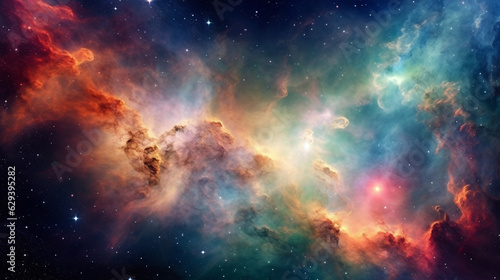 nebula and space night galaxy