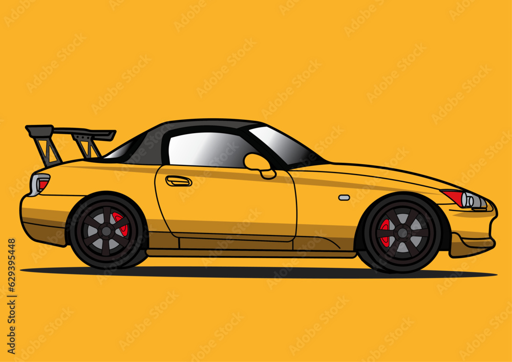 Fototapeta premium JDM Car