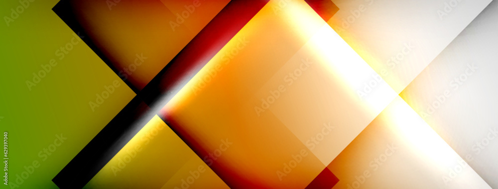 Light and shadow squares and lines abstract background Light and shadow squares and lines abstract background