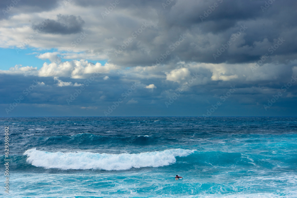 Fototapeta premium 奄美晴天の冬の海
