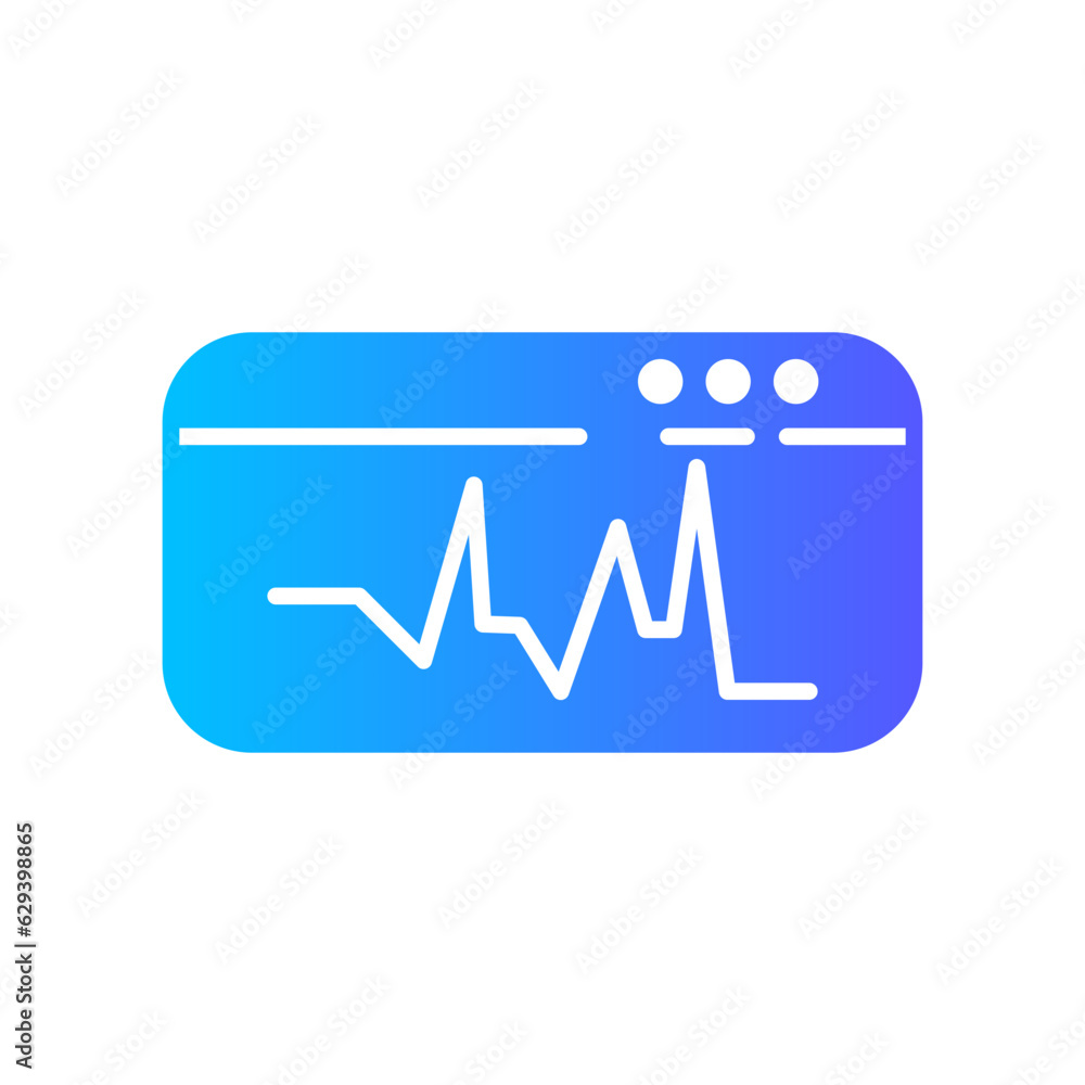 dio waves gradient icon dio waves gradient icon