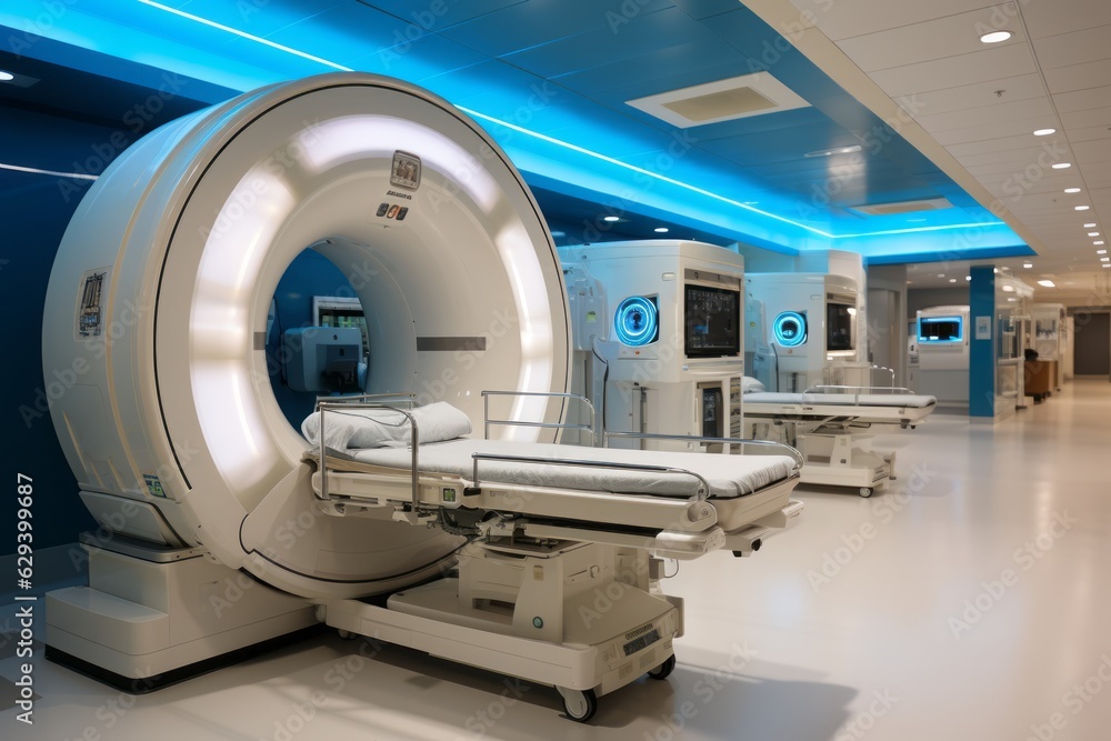 Advanced Medical Imaging Center, Generative AI - obrazy, fototapety, plakaty 