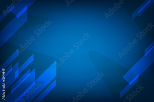 Technology background with rectangular shape. Abstract dark blue template with free space for edit and design. © Bridgman