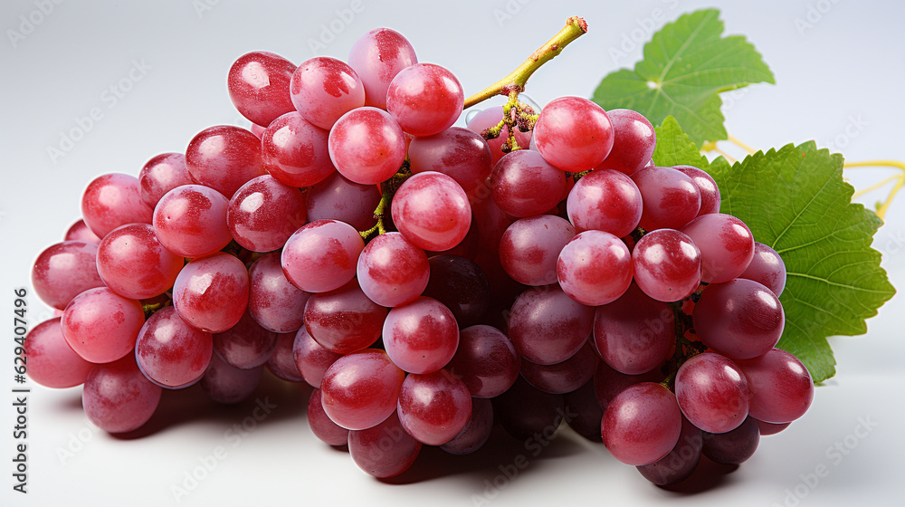 Photo of fresh and sweet red and green grapes Photo of fresh and sweet red and green grapes