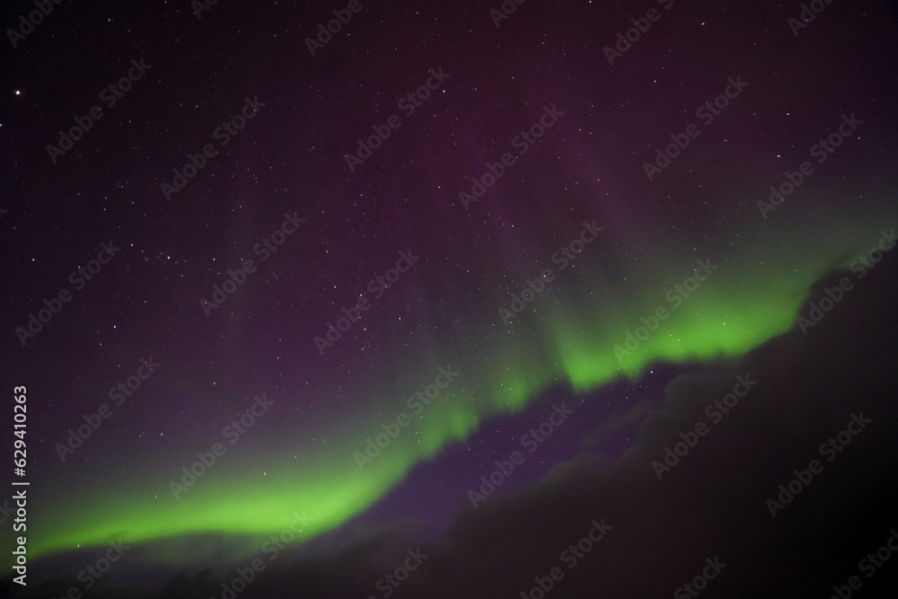 Nordlichter - Beobachtung der Aurora Borealis Polarlichter in Norwegen