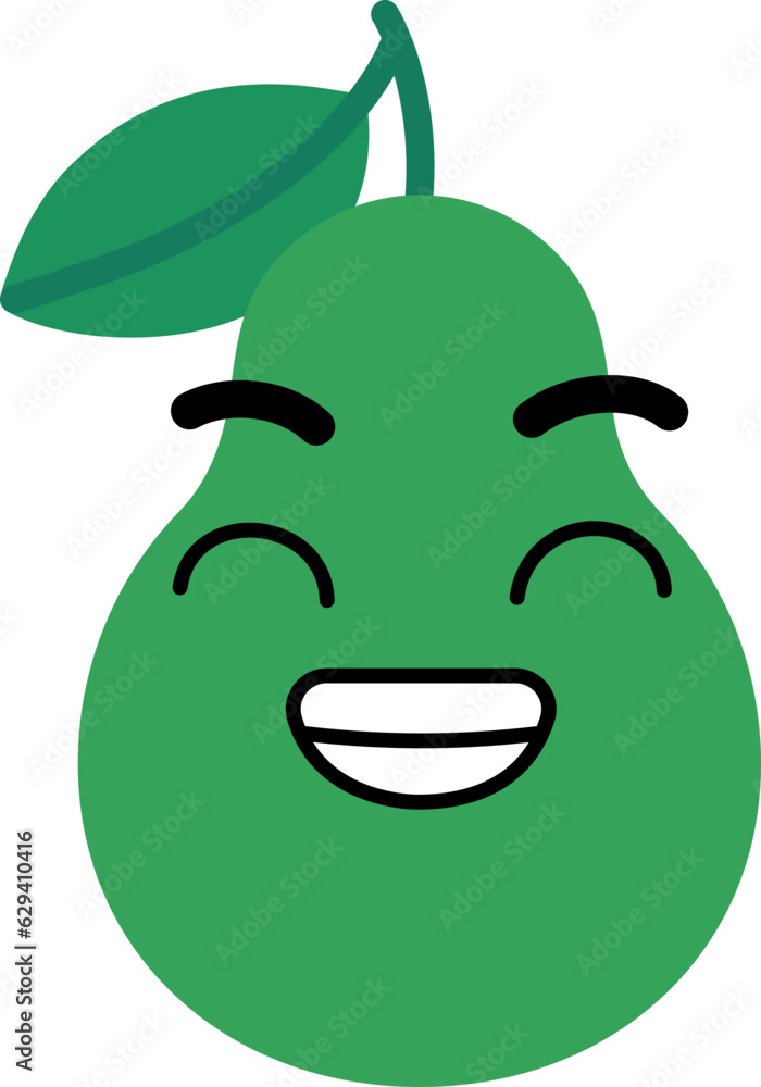 Avocado Face Teeth Smile Avocado Face Teeth Smile