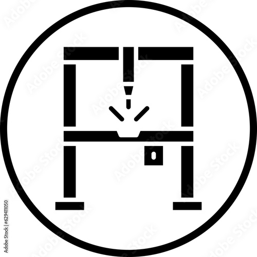 Vector Design Plasma Laser Icon Style