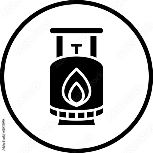 Vector Design Gas Cylinders Icon Style