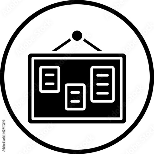 Vector Design Pinboard Icon Style