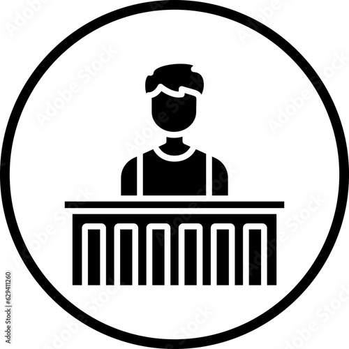 Vector Design Witness Icon Style