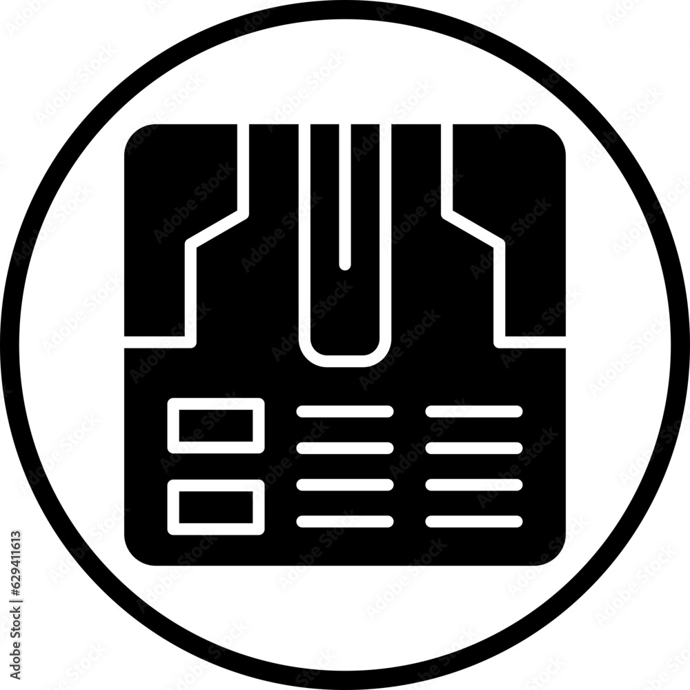 Vector Design Box Closed Icon Style Vector Design Box Closed Icon Style