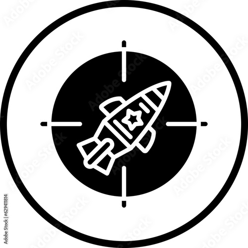 Vector Design Red Zone Icon Style