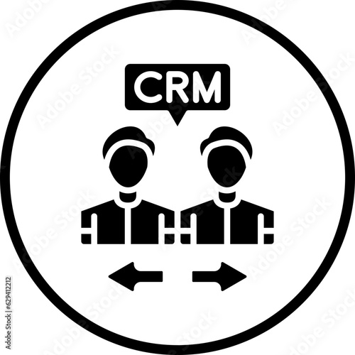 Vector Design Crm Methodologies Icon Style