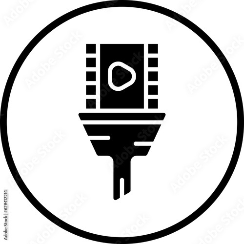 Vector Design Content Curation Icon Style