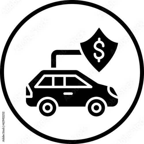 Vector Design Car Insurance Icon Style