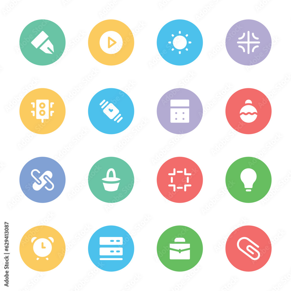 Set of Design Elements Bold Line Icons
Set of Design Elements Bold Line Icons