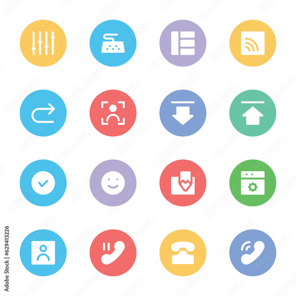 Collection of Media and Designing Bold Line Icons
Collection of Media and Designing Bold Line Icons