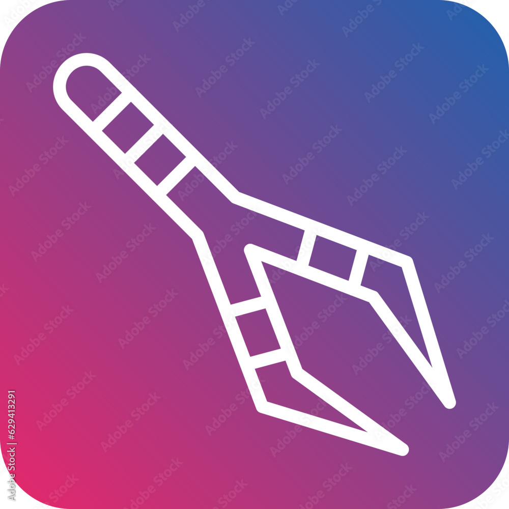 Vector Design Tweezers Icon Style Vector Design Tweezers Icon Style