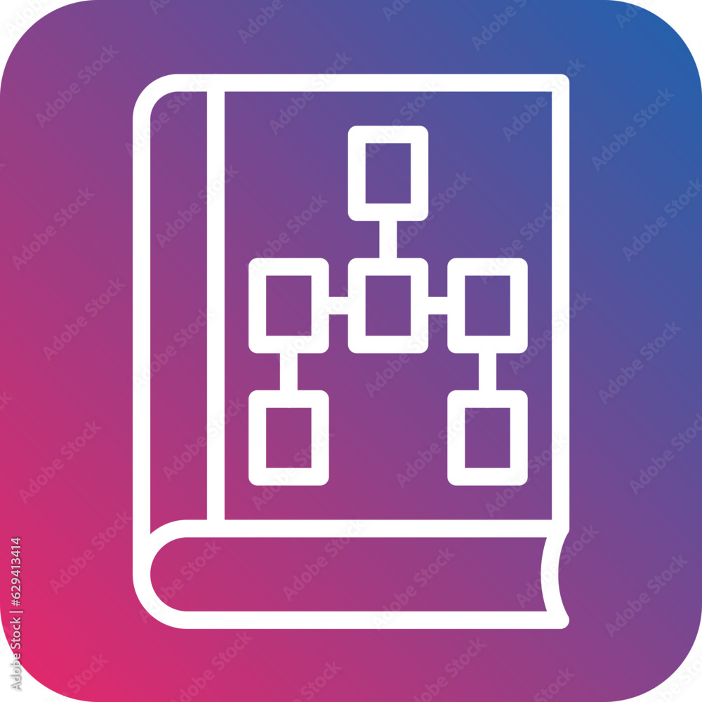 Vector Design Library Database Icon Style Vector Design Library Database Icon Style