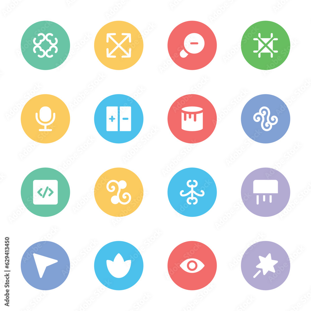 Collection of Designing Objects Bold Line Icons
Collection of Designing Objects Bold Line Icons