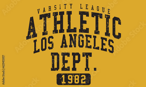 Sport athletic varsity league typography, t-shirt graphics, vectors