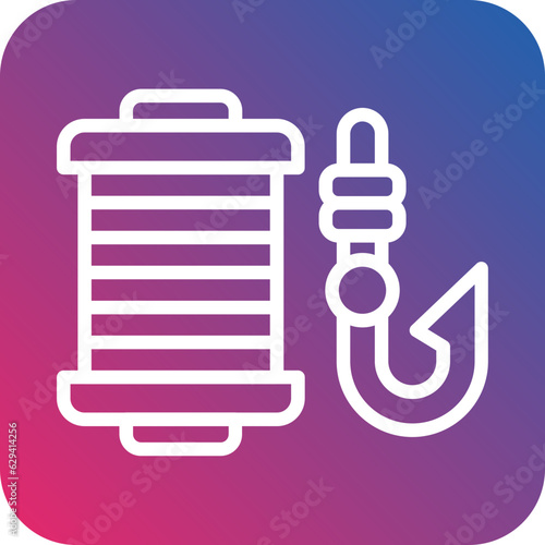 Vector Design Fishing Gear Icon Style
