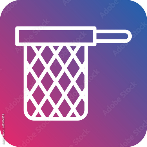 Vector Design Hand Net Icon Style