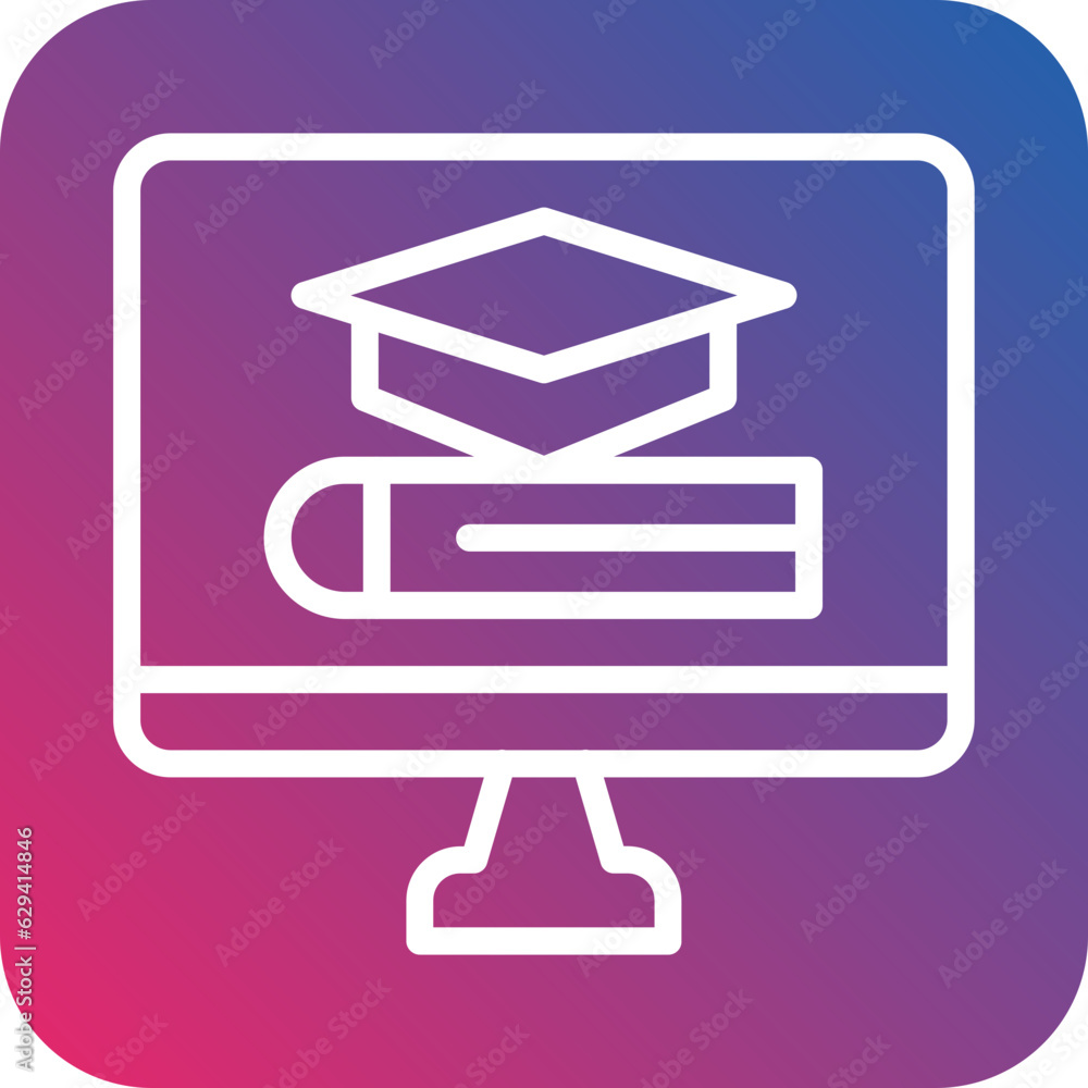 Vector Design Courses Icon Style Vector Design Courses Icon Style