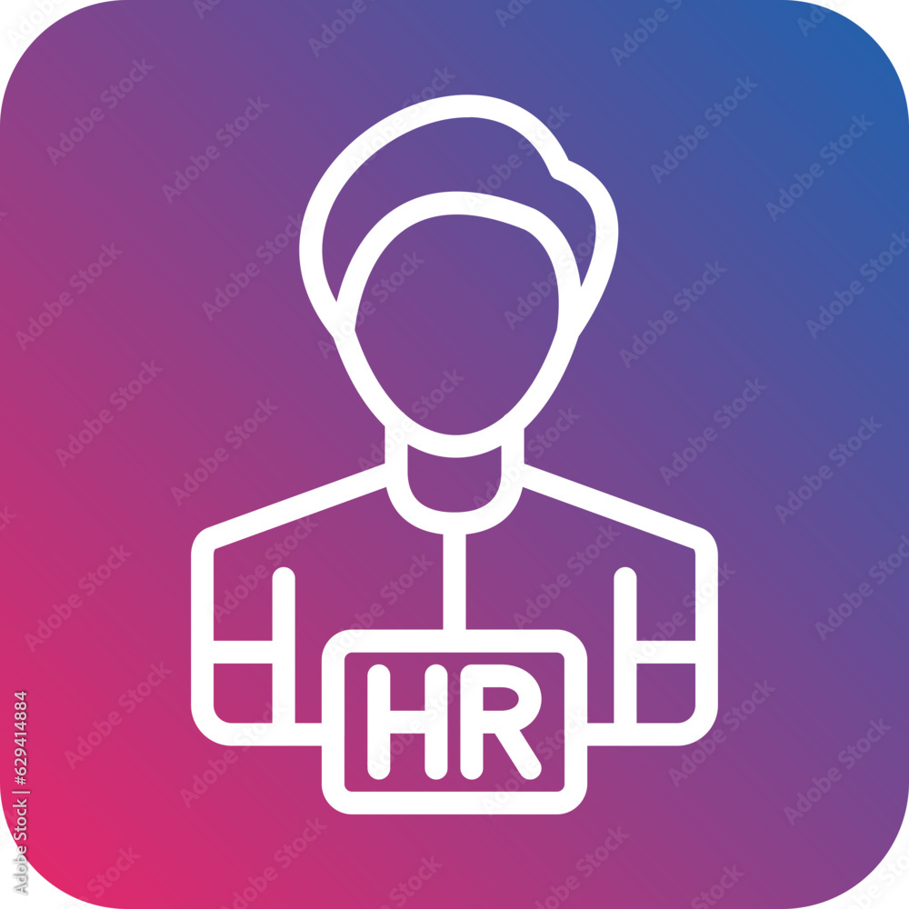 Vector Design Hiring Manager Male Icon Style Vector Design Hiring Manager Male Icon Style