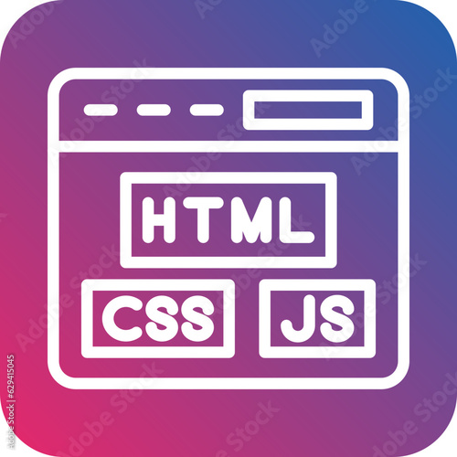 Vector Design Html Js Css Icon Style