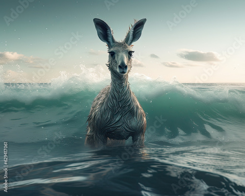 Kangaroo in the Ocean: A Surreal Generative AI Landscape